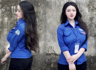 Anh nện nữ sinh viên cao đẳng truyền hình